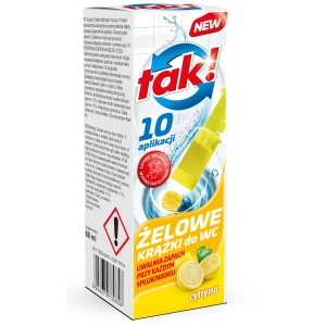 TAK KRĄŻEK DO WC W ŻELU 60ML CYTRYNA 5906670730856