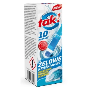 TAK KRĄŻEK DO WC W ŻELU 60ML MORSKI