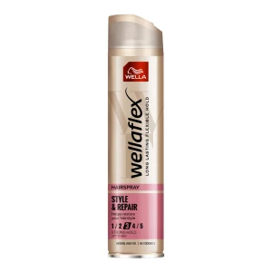 WELLAFLEX LAKIER DO WŁOSÓW 250ML STYLE & REPAIR STRONG HOLD 3