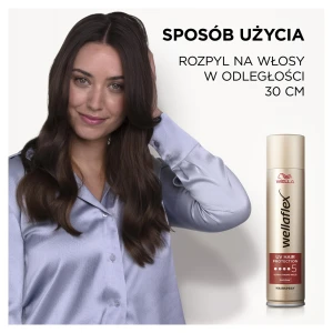 WELLAFLEX LAKIER DO WŁOSÓW 250ML HEAT PROTECTION ULTRA STRONG HOLD 5 4056800965847 - zdjęcie 5
