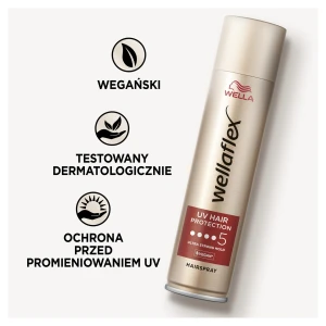 WELLAFLEX LAKIER DO WŁOSÓW 250ML HEAT PROTECTION ULTRA STRONG HOLD 5 4056800965847 - zdjęcie 6