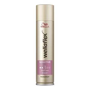 WELLAFLEX LAKIER DO WŁOSÓW 250ML SENSITIVE STRONG HOLD 3