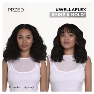 WELLAFLEX PIANKA DO WŁOSÓW 200ML SHINY HOLD ULTRA STRONG HOLD 5 4056800640218 - zdjęcie 5