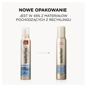 WELLAFLEX PIANKA DO WŁOSÓW 200ML INSTANT VOLUME BOOST STRONG HOLD 3 8699568534243 - zdjęcie 7