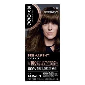 SYOSS FARBA DO WŁOSÓW 4-8 CZEKOLADOWY BRĄZ/CHOCOLATE BROWN
