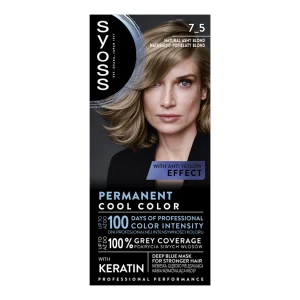 SYOSS FARBA DO WŁOSÓW 7-5 NATURALNY POPIELATY BLOND/NATURAL ASHY BLOND
