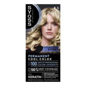 SYOSS FARBA DO WŁOSÓW 8-5 JASNY POPIELATY BLOND/LIGHT ASHY BLOND