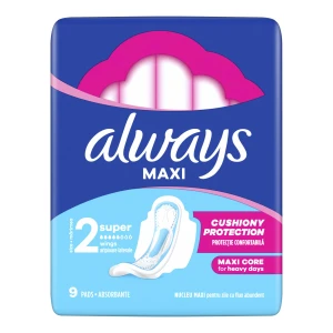 ALWAYS PODPASKI CLASSIC 9 SZT. MAXI
