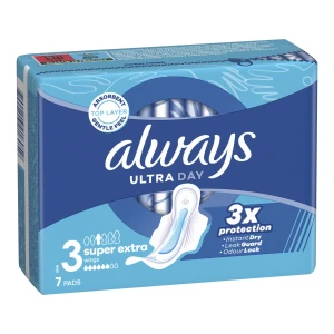 Always podpaski ultra day super extra  7 szt. 8700216916059 8700216916059 - zdjęcie 3