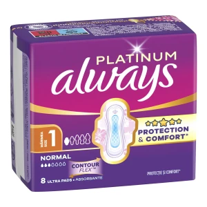 Always podpaski ultra platinum  8 szt. normal 8001090444875 8001090444875 - zdjęcie 3
