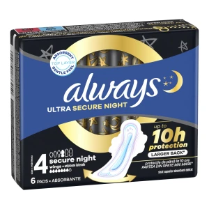 Always podpaski ultra secure night  6 szt. 8001841733050 8001841733050 - zdjęcie 2