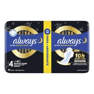 Always podpaski ultra night 12 szt. 4015400612469 4015400612469 - zdjęcie 2