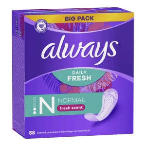 Always wkładki higieniczne normal fresh 58 szt. 4015400565574 4015400565574 - zdjęcie 2