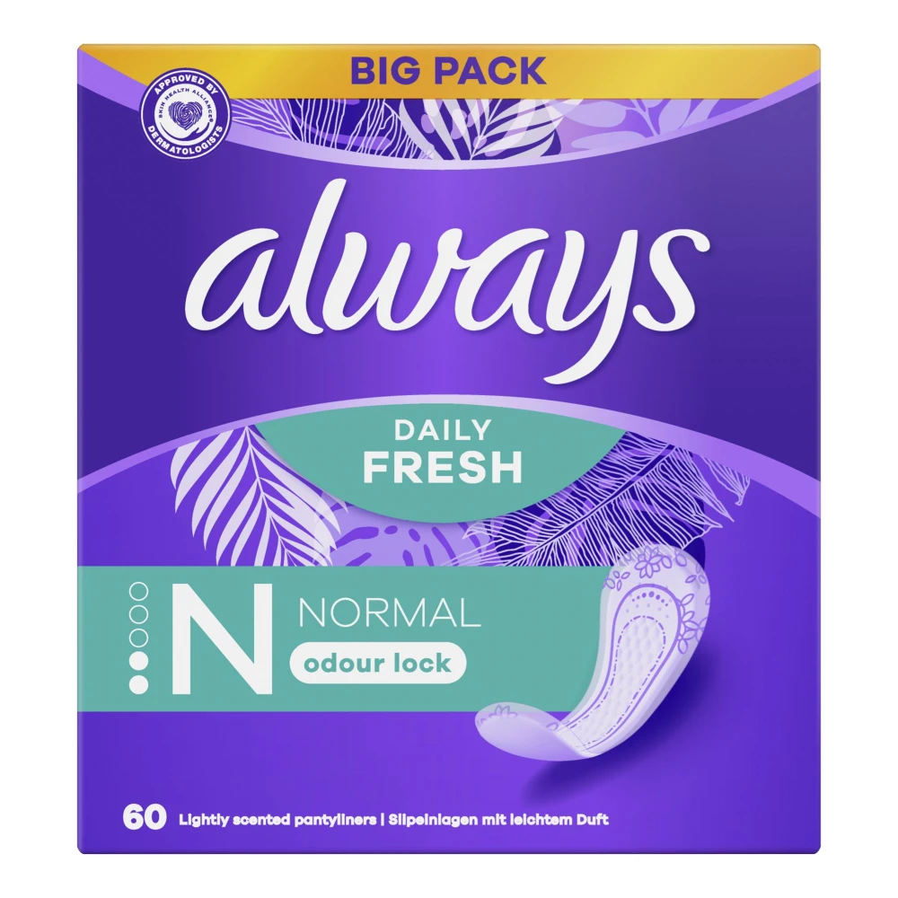 Always wkładki higieniczne normal 60 szt. 4015400563747 4015400563747