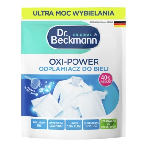 DR BECKMANN ODPLAMIACZ W PROSZKU 400G OXI-POWER DO BIELI