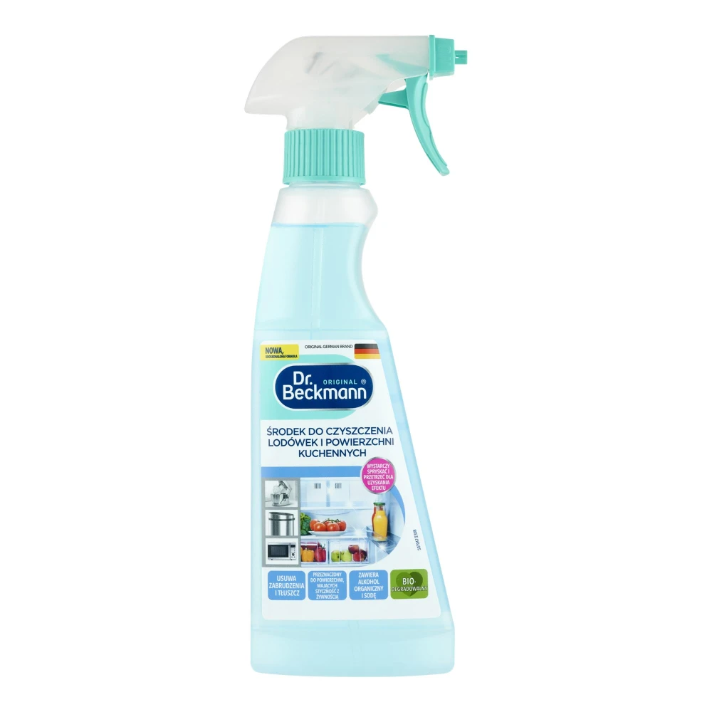 Dr beckmann spray do czyszczenia 250ml lodówki i powierzchnie kuchenne 4008455599410 4008455599410