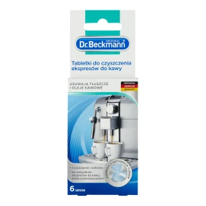 DR BECKMANN TABLETKI DO CZYSZCZENIA EKSPRESÓW DO KAWY 6 SZT.