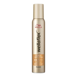 WELLAFLEX PIANKA DO WŁOSÓW 200ML CURLS & WAVES STRONG HOLD 3
