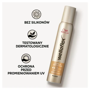 Wellaflex pianka do włosów 200ml curls & waves strong hold 3 4056800565801 - zdjęcie 6