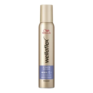 Wellaflex pianka do włosów 200ml 2nd day volume extra strong hold 4 4056800674107