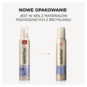 Wellaflex pianka do włosów 200ml 2nd day volume extra strong hold 4 4056800674107 - zdjęcie 7