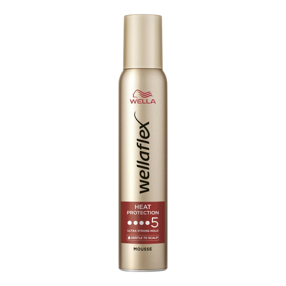Wellaflex pianka do włosów 200ml heat protection 5 8699568543344