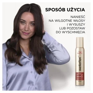 Wellaflex pianka do włosów 200ml heat protection 5 8699568543344 - zdjęcie 5