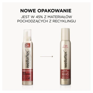 Wellaflex pianka do włosów 200ml heat protection 5 8699568543344 - zdjęcie 7