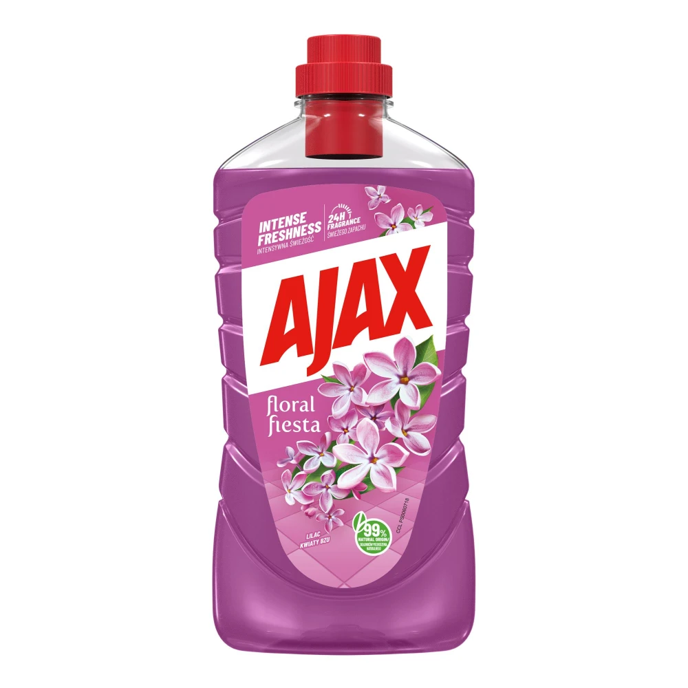 Ajax płyn do mycia uniwersalny 1l floral fiesta kwiaty bzu/lilac breeze 5900273462213