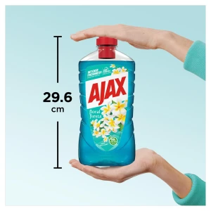 Ajax płyn do mycia uniwersalny 1l floral fiesta niebieski kwiaty laguny 5900273472908 - zdjęcie 3