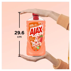 Ajax płyn do mycia uniwersalny 1l floral fiesta kwiat brzoskwini/peach blossom 8718951710245 - zdjęcie 9
