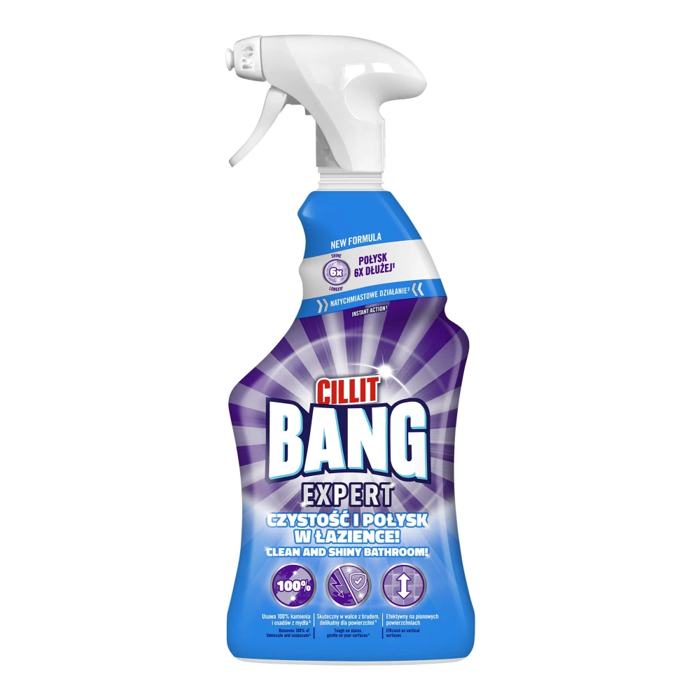 Cillit bang spray do czyszczenia 750ml czystość i blask w łazience 5900627081152