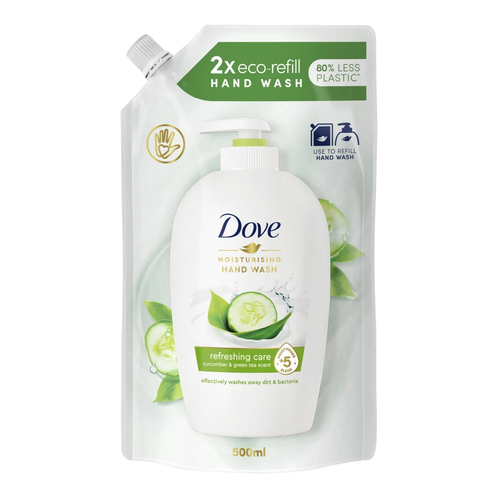 Dove mydło w płynie zapas 500ml go fresh touch 8717163097700