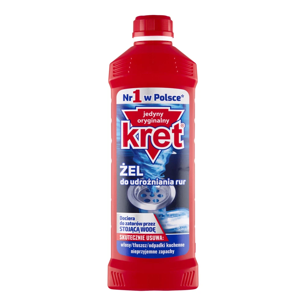 Kret żel do udrożniania rur 500ml 5900931007152