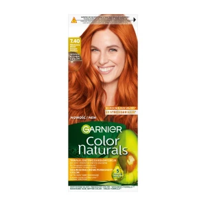 GARNIER COLOR NATURALS FARBA KOLORYZUJĄCA 7.40 MIEDZIANY BLOND