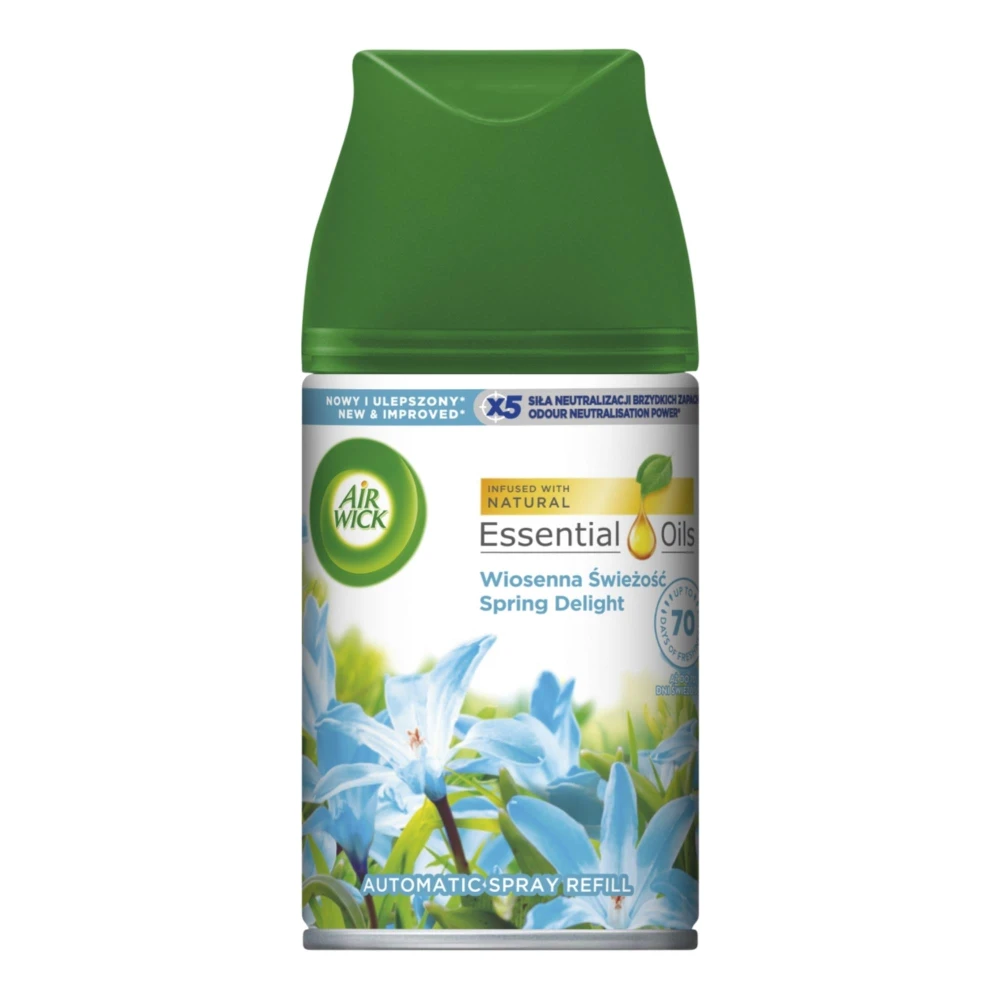Air wick odświeżacz powietrza freshmatic zapas 250ml wiosenna świeżość 5997321757957