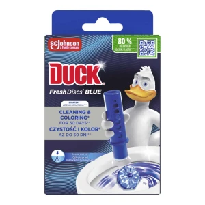 Duck krążek żelowy do wc fresh discs active dozownik disc blue lagoon 1 szt. 5000204331363