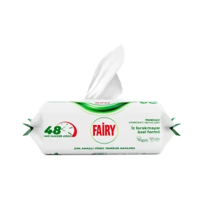 Fairy chusteczki nawilżane do czyszczenia 100 szt. power 8681554633108 - zdjęcie 2
