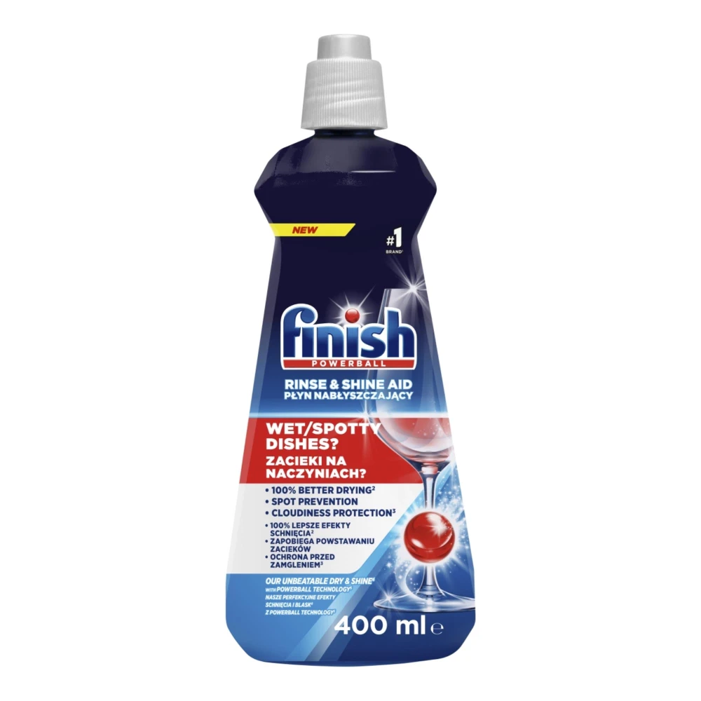 Finish płyn do zmywarek nabłyszczający 400ml regular 8592326010389