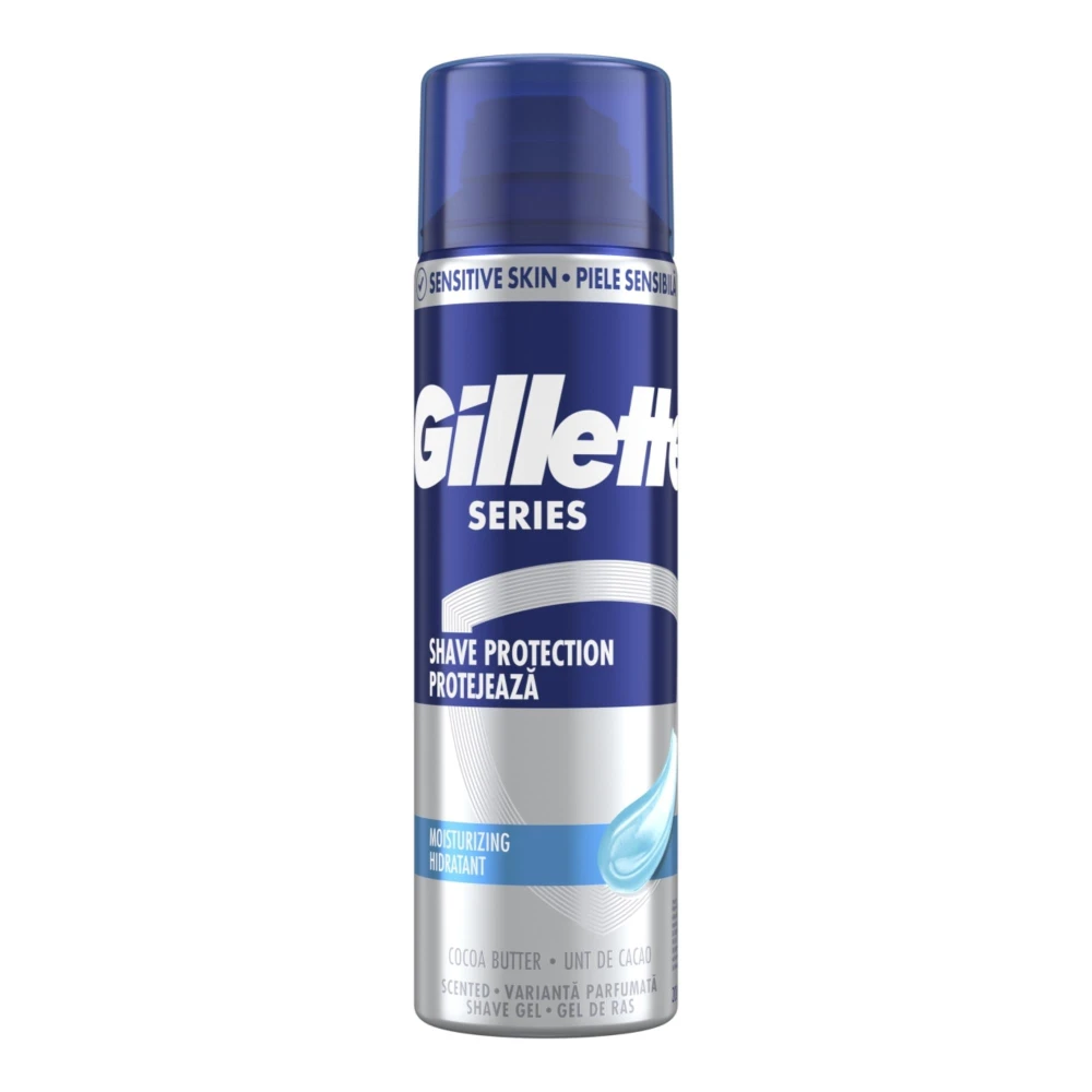 Gillette żel do golenia 200ml series moisturizing with cocoa butter 7702018622252