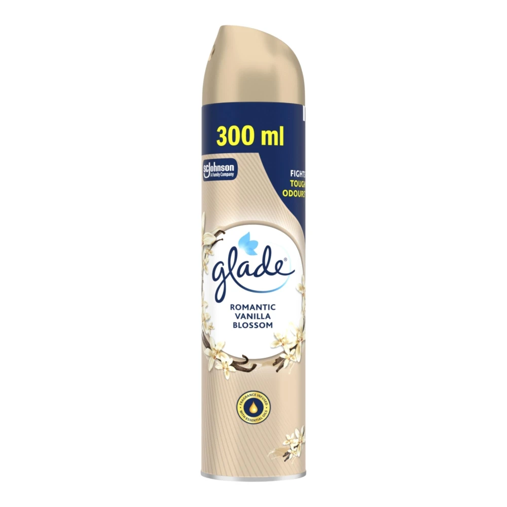 Glade odświeżacz powietrza spray 300ml romantic vanilla blossom 5000204957389