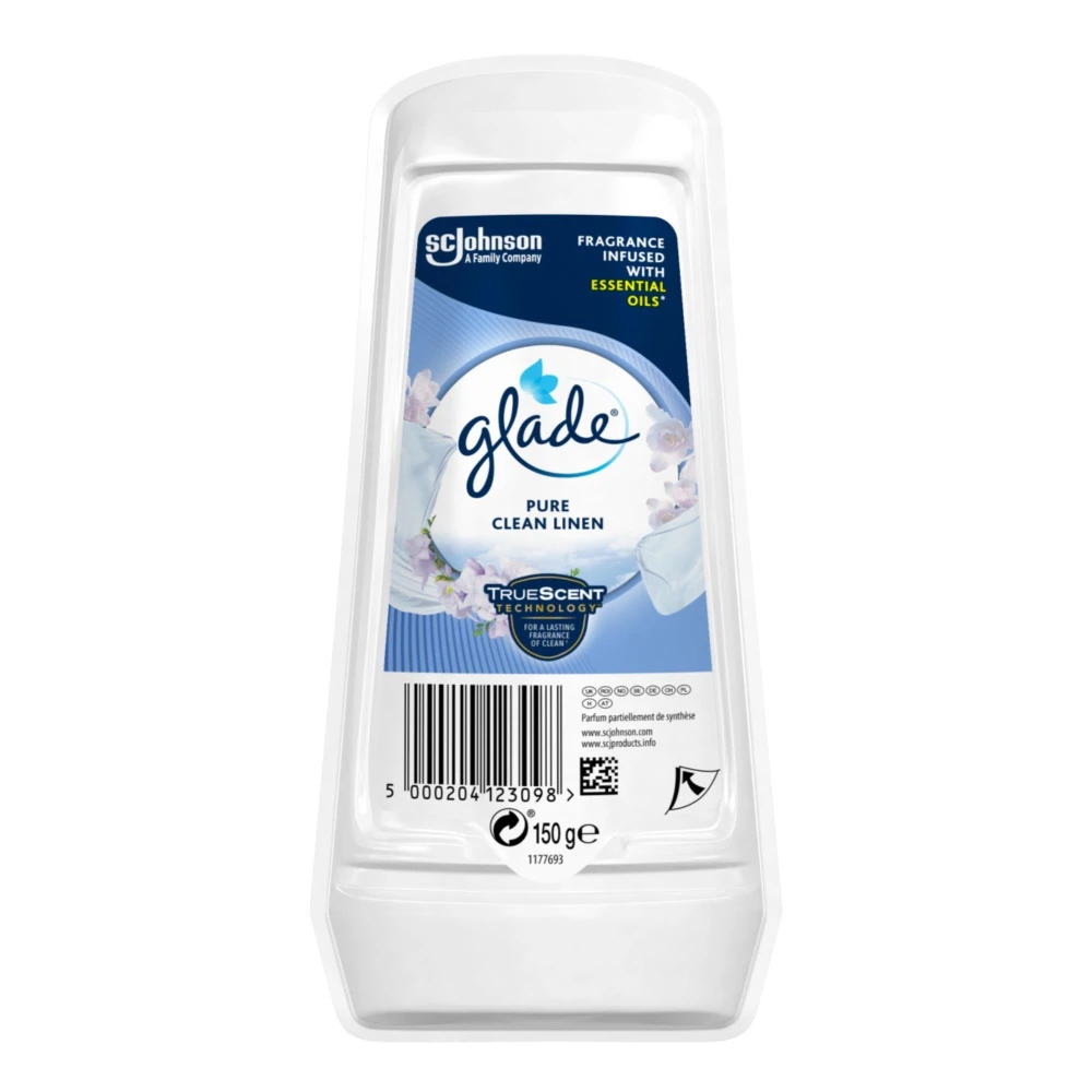 Glade odświeżacz powietrza w żelu 150g pure clean linen 5000204306798