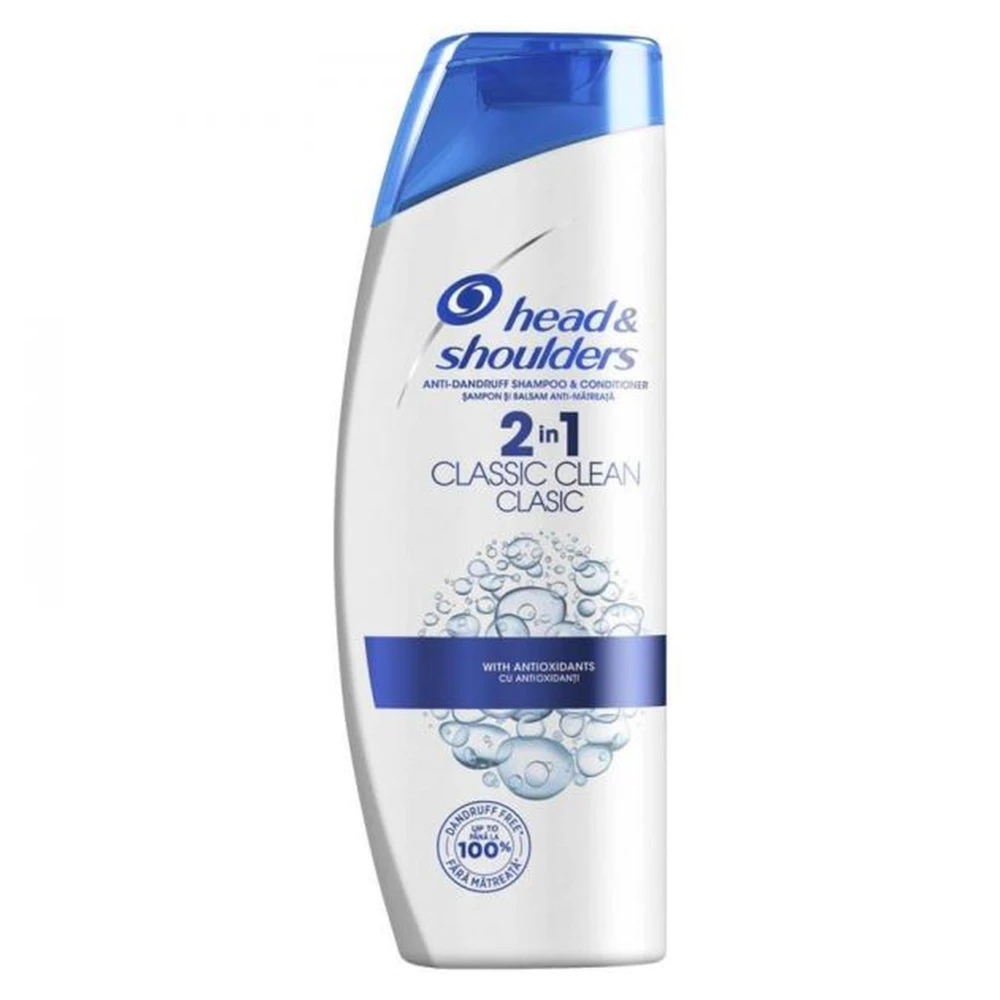 Head&sholders szampon do włosów 400ml 2in1 classic clean 4084500050716