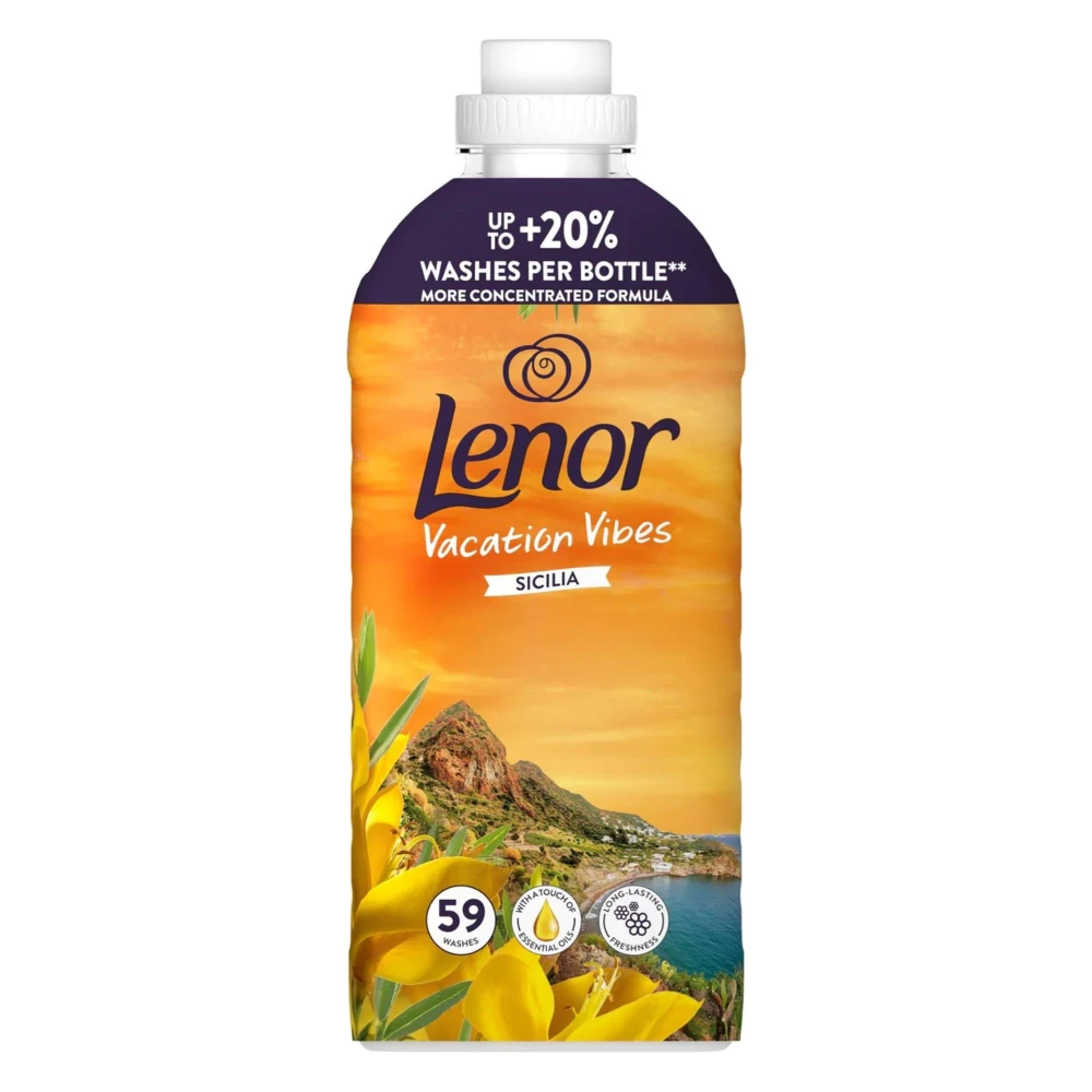 Lenor płyn do płukania 59p 1.239l sicilia vacation vibes 8700216724654