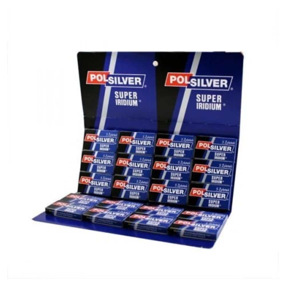 Polsilver żyletki super irydium 5 x 20 szt. 5901464022162