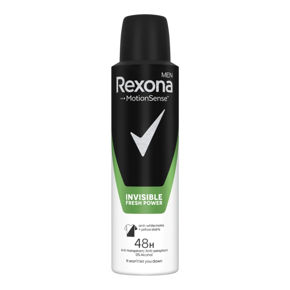 Rexona dezodorant men spray 150ml invisible fresh power 8720181101939