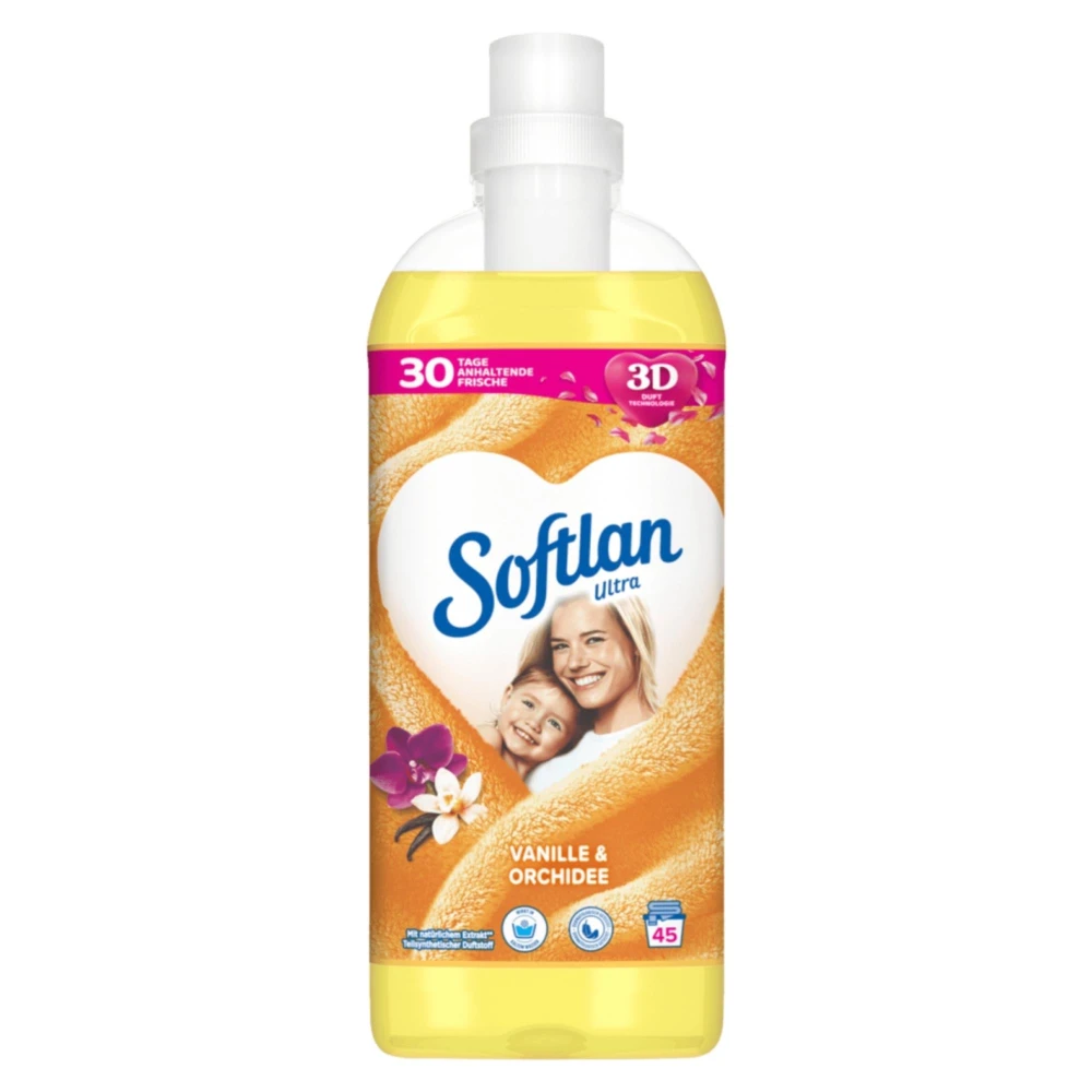 Softlan płyn do płukania 45p 1l vanille&orchidee 8718951580329