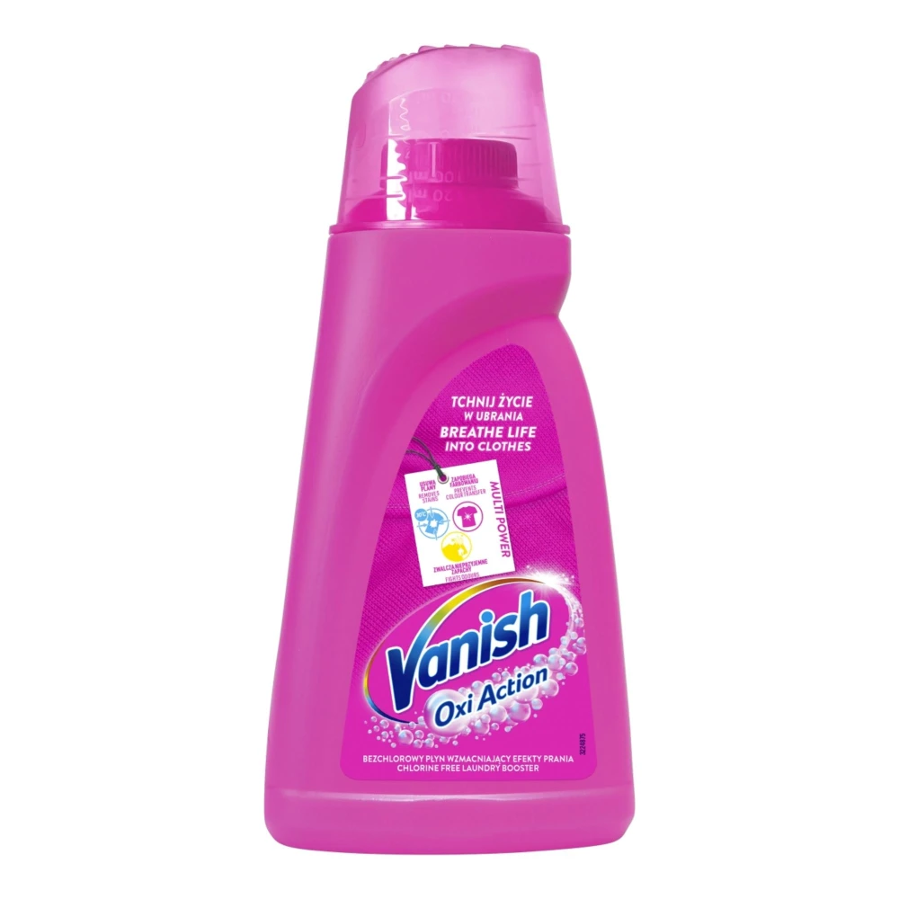 Vanish odplamiacz w żelu 1l oxi action pink 5949152121629