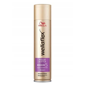 WELLAFLEX LAKIER DO WŁOSÓW 250ML FULLE&STYLE 5