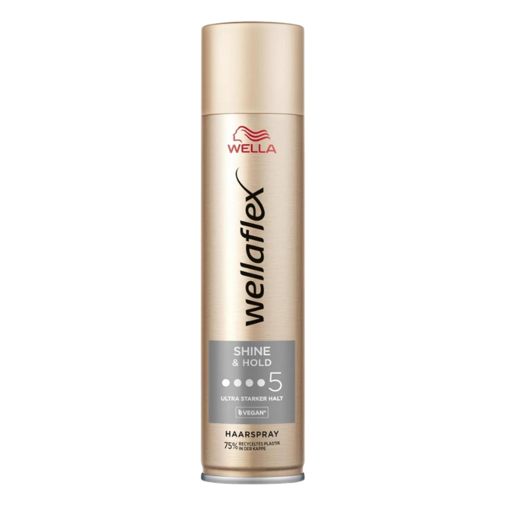 Wellaflex lakier do włosów 250ml shiny hold 5 4064666847924